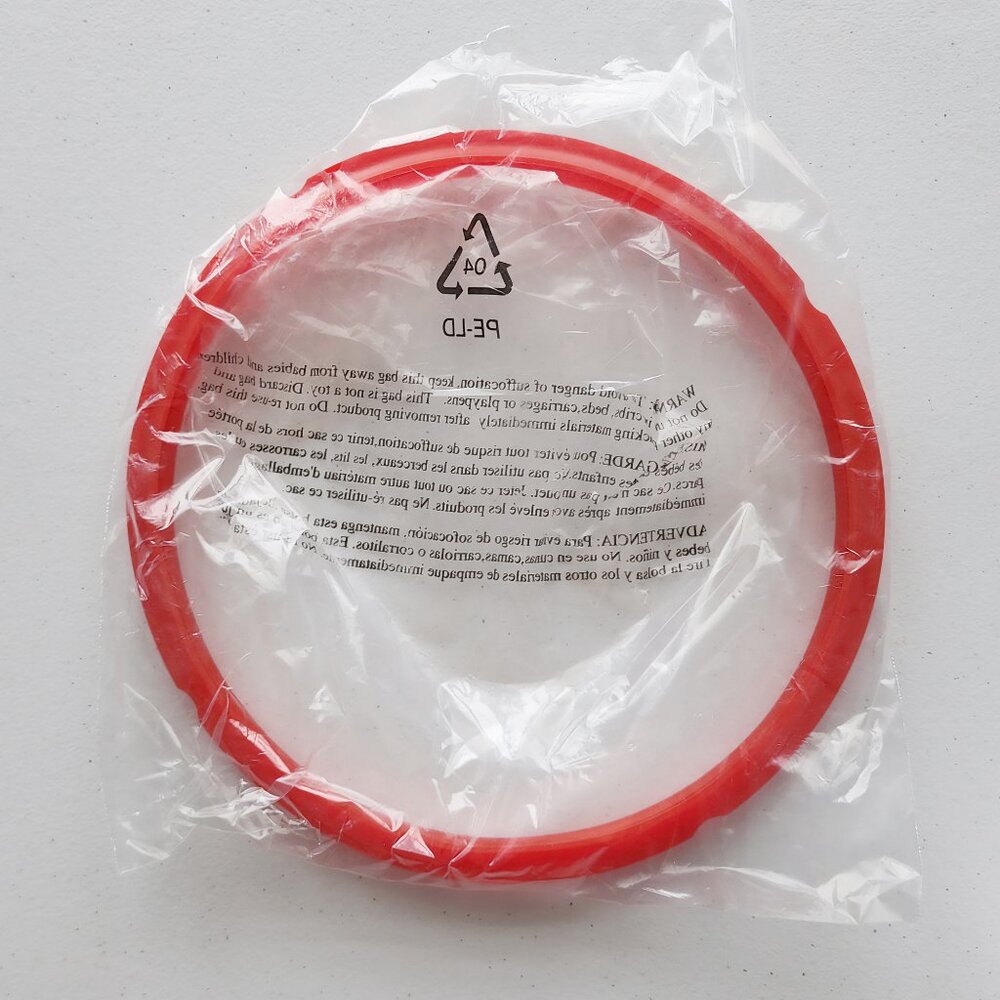 NEW Red Silicone Sealing Ring 6/8 Qt for Instant Pot Replacement Part